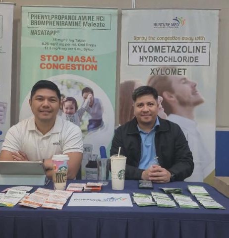 Nurturemed representatives at the Makati Medical Center ENT Department postgraduate course