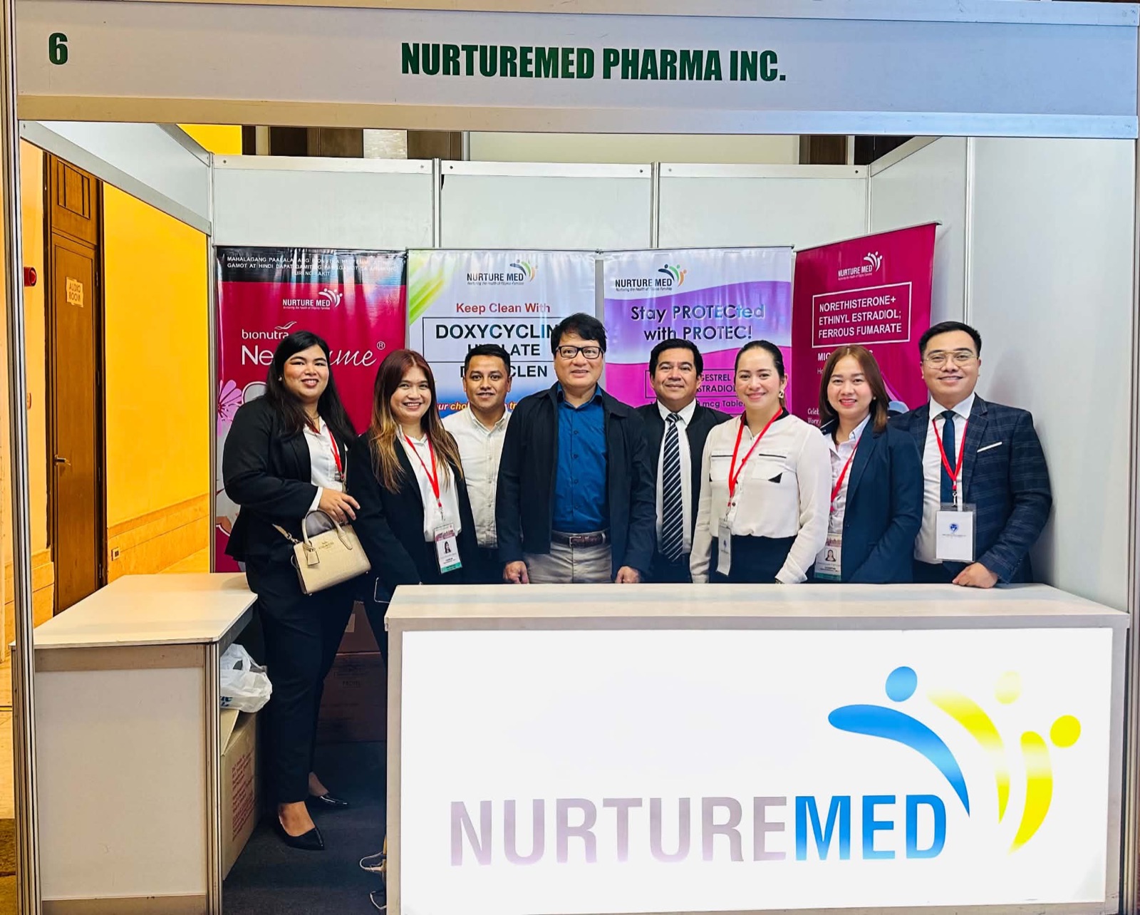 Nurturemed booth at the POGS Midyear Convention