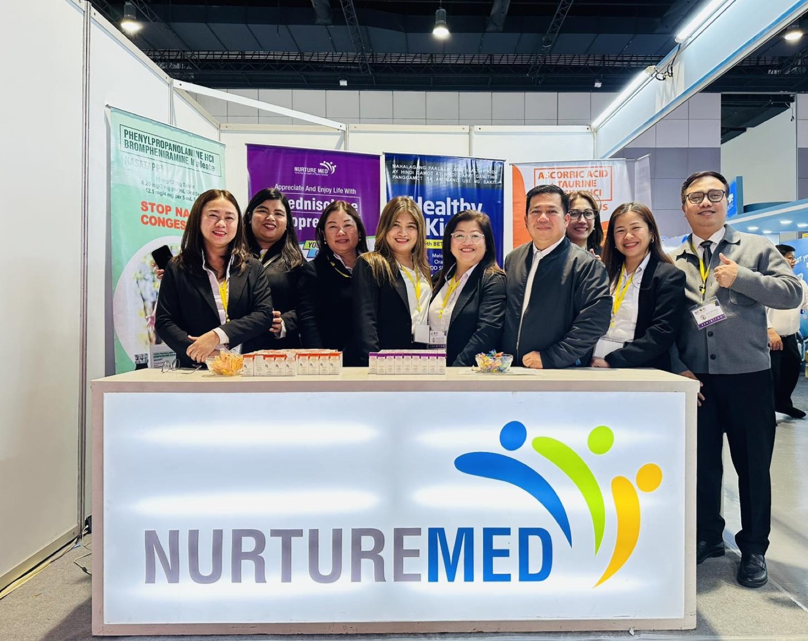 Nurturemed booth at the PPS Annual Convention