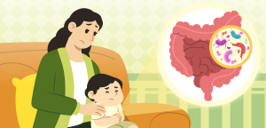 Illustration for the section Ano ba ang Acute Gastroenteritis? 