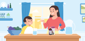 Illustration for the section Daily iron supplementation for children