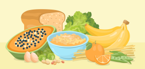 Illustration for the section Food rich in folic acid for pregnancy
