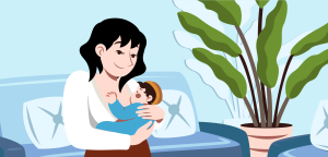 Illustration for the section From First Foods 
to Growing Strong