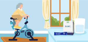 Illustration for the section How Can We Keep Our Joints healthy as We Age?
