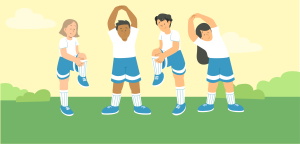 Illustration for the section How Do You Prevent Sprains and Strains?