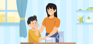 Illustration for the section How can parents help?