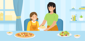Illustration for the section Tips to Add Beta-Glucan to Your Child’s Meals