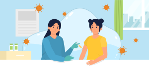 Illustration for the section Tips to Defend Against the Flu