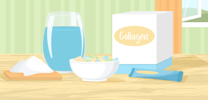 Illustration for the section What are collagen peptides?