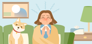 Illustration for the section What does having a nasal congestion mean?