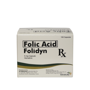 Folidyn 5 mg Capsule x 100's product photo