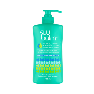Suu Balm Dual Cooling & Moisturising Cream Body Wash product photo