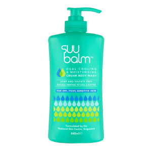 Suu Balm Dual Cooling & Moisturising Cream Body Wash product photo