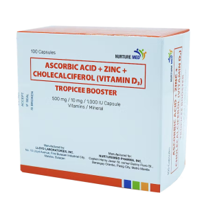 Tropicee Booster 500 mg/ 10 mg/ 1,000 IU Capsule product photo