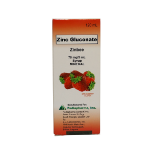 Zinbee Syrup 120 mL product photo