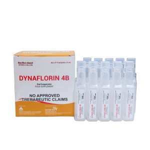 Dynaflorin 4B box and 5 mL ampules