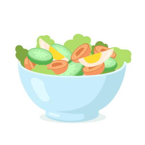 3. Eat nutritious meals and have proper rest product photo