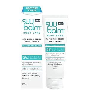 Suu Balm PRO Body Care Rapid Itch Relief Moisturiser product photo